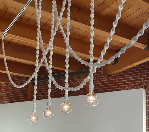 Natural Macrame Light